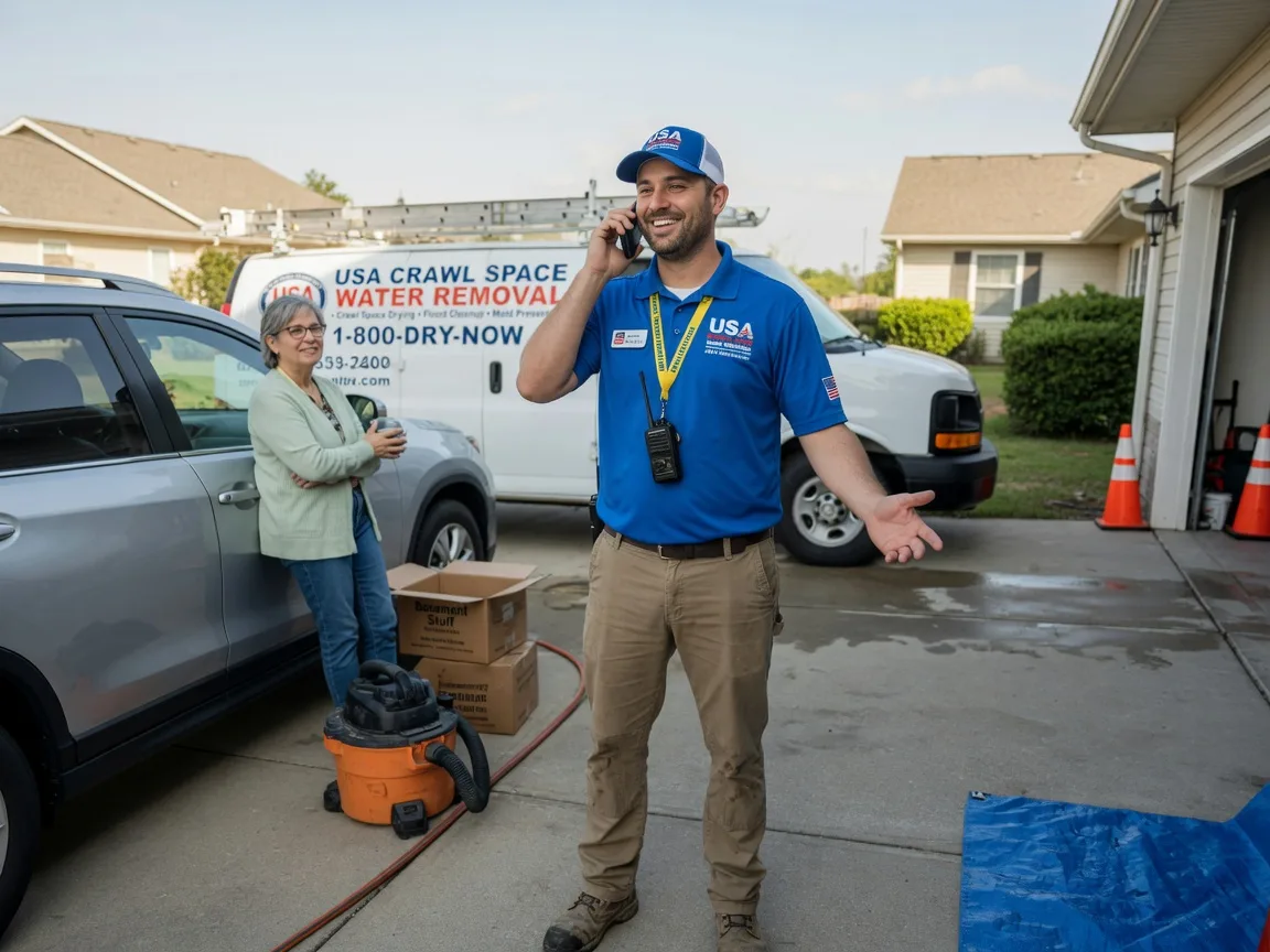 Crawl Space Water Removal Pocahontas, TN FAQs